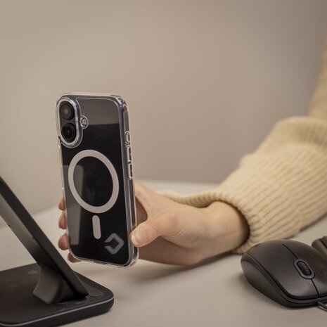 Coverzs Coverzs iPhone 16 Plus coque en TPU & acrylic avec MagSafe (transparente) Coverzs Coverzs iPhone 16 Plus coque en TPU & acrylic avec MagSafe (transparente)
