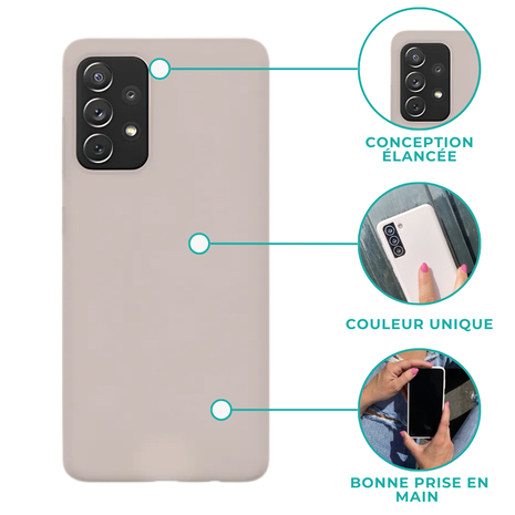 xoxo Wildhearts xoxo Wildhearts Coque silicone Pantone Samsung Galaxy A72 (beige) xoxo Wildhearts xoxo Wildhearts Coque silicone Pantone Samsung Galaxy A72 (beige)