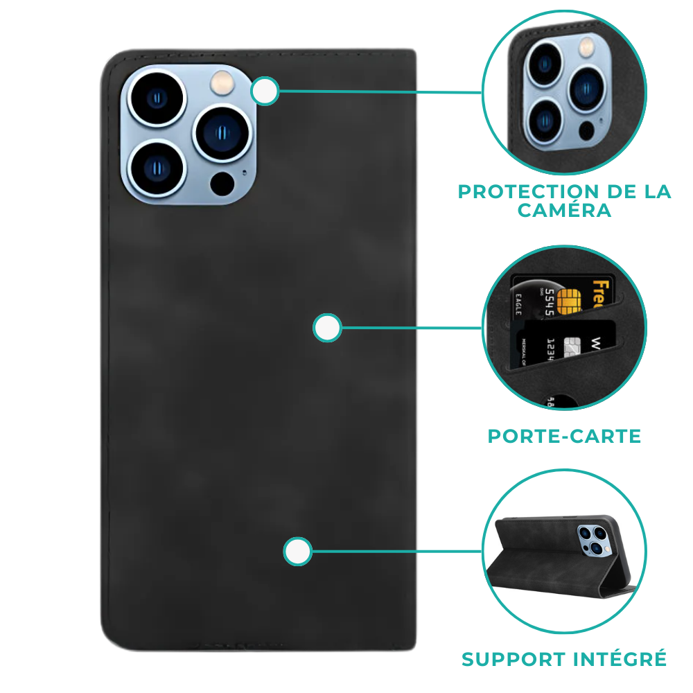 Coverzs Coverzs Étui de téléphone de luxe iPhone 14 (noir)