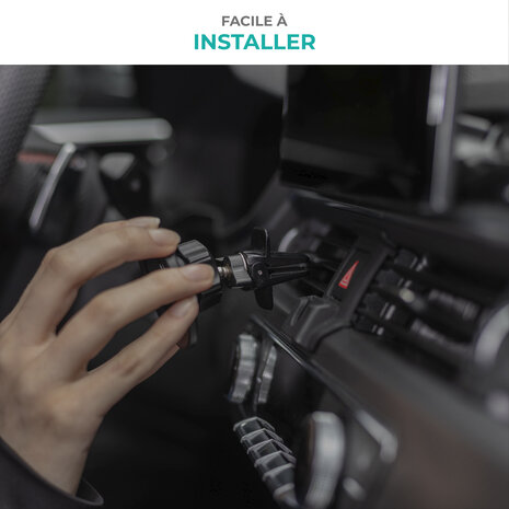 Coverzs Coverzs Support de voiture ventilé avec MagSafe (noir) Coverzs Coverzs Support de voiture ventilé avec MagSafe (noir)