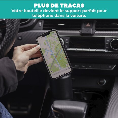 Coverzs Coverzs Bouteille d'eau de 1000 ml avec MagSafe (noir) Coverzs Coverzs Bouteille d'eau de 1000 ml avec MagSafe (noir)