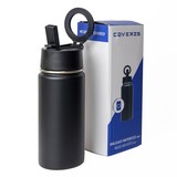 Coverzs Bouteille d'eau de 500 ml avec MagSafe (noir)