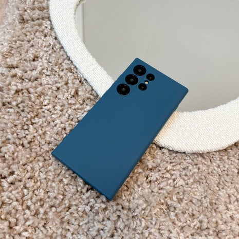 ShieldCase ShieldCase Coque en silicone Samsung Galaxy S25 Ultra (bleu foncé) ShieldCase ShieldCase Coque en silicone Samsung Galaxy S25 Ultra (bleu foncé)