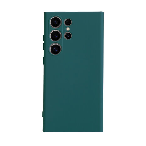 ShieldCase ShieldCase Coque en silicone Samsung Galaxy S25 Ultra (vert foncé)