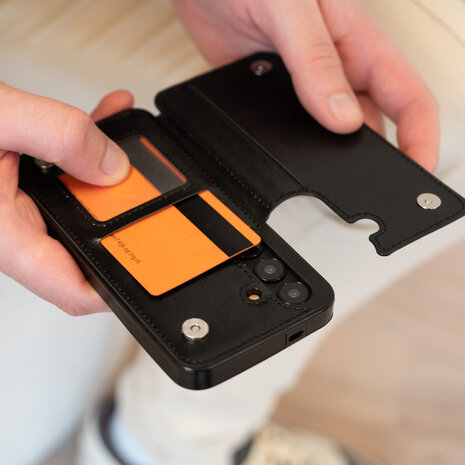 ShieldCase ShieldCase Étui portefeuille pour Samsung Galaxy S25 (noir) ShieldCase ShieldCase Étui portefeuille pour Samsung Galaxy S25 (noir)