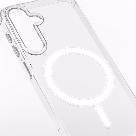 ShieldCase ShieldCase Coque MagSafe pour Samsung Galaxy S25 (transparent) ShieldCase ShieldCase Coque MagSafe pour Samsung Galaxy S25 (transparent)