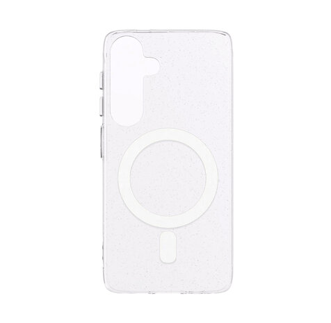 xoxo Wildhearts xoxo Wildhearts Coque Samsung Galaxy S25 Plus TPU pailleté avec MagSafe (transparent)