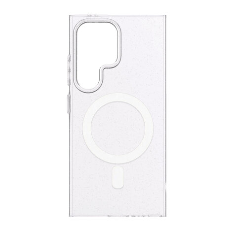 xoxo Wildhearts xoxo Wildhearts Coque Samsung Galaxy S25 Ultra TPU pailleté avec MagSafe (transparent)