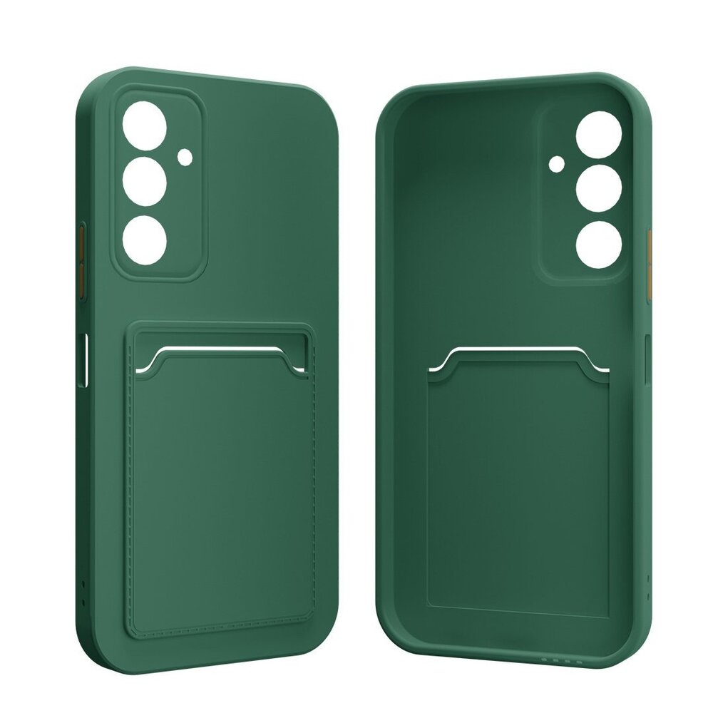 ShieldCase ShieldCase Samsung Galaxy S25 Plus coque en silicone porte carte (vert foncé) ShieldCase ShieldCase Samsung Galaxy S25 Plus coque en silicone porte carte (vert foncé)