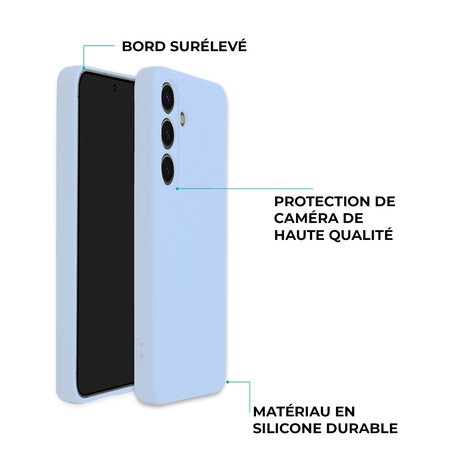 ShieldCase ShieldCase Coque en silicone Samsung Galaxy S25 Plus (lila)