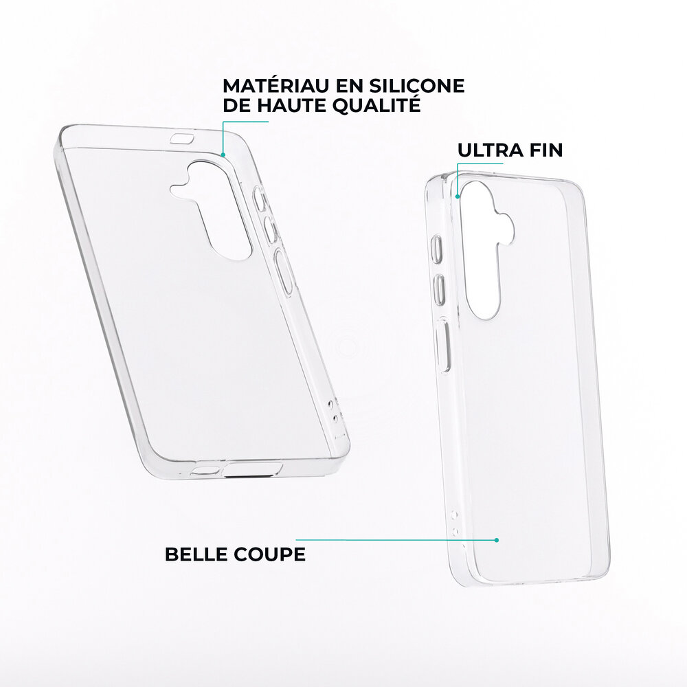 ShieldCase ShieldCase Coque en hybride Samsung Galaxy S25 Plus (transparent)