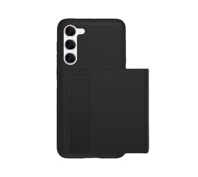 ShieldCase Samsung Galaxy S25 Plus coque porte-cartes avec curseur (noir)