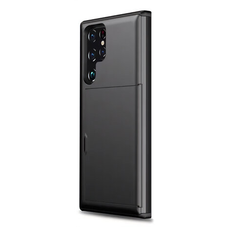 ShieldCase ShieldCase Samsung Galaxy S25 Ultra coque porte-cartes avec curseur (noir) ShieldCase ShieldCase Samsung Galaxy S25 Ultra coque porte-cartes avec curseur (noir)