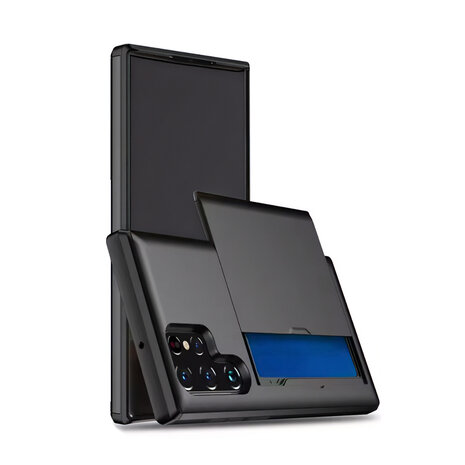 ShieldCase ShieldCase Samsung Galaxy S25 Ultra coque porte-cartes avec curseur (noir) ShieldCase ShieldCase Samsung Galaxy S25 Ultra coque porte-cartes avec curseur (noir)