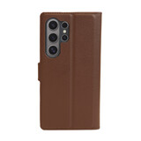 ShieldCase Bibliothèque Samsung Galaxy S25 Ultra (marron)