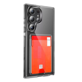 ShieldCase Coque en TPU porte cartes Samsung Galaxy S25 Ultra (transparent)