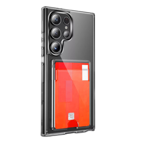 ShieldCase ShieldCase Coque en TPU porte cartes Samsung Galaxy S25 Ultra (transparent) ShieldCase ShieldCase Coque en TPU porte cartes Samsung Galaxy S25 Ultra (transparent)