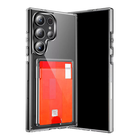 ShieldCase ShieldCase Coque en TPU porte cartes Samsung Galaxy S25 Ultra (transparent) ShieldCase ShieldCase Coque en TPU porte cartes Samsung Galaxy S25 Ultra (transparent)