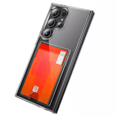 ShieldCase ShieldCase Coque en TPU porte cartes Samsung Galaxy S25 Ultra (transparent) ShieldCase ShieldCase Coque en TPU porte cartes Samsung Galaxy S25 Ultra (transparent)