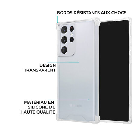 ShieldCase ShieldCase Coque Ultra Choc pour Samsung Galaxy S24 (Transparente) ShieldCase ShieldCase Coque Ultra Choc pour Samsung Galaxy S24 (Transparente)