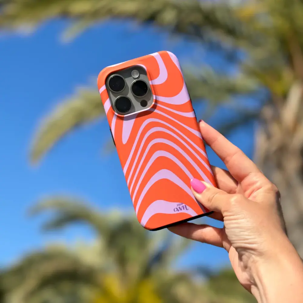 xoxo Wildhearts xoxo Wildhearts Boogie Wonderland Orange - Coque iPhone 12 xoxo Wildhearts xoxo Wildhearts Boogie Wonderland Orange - Coque iPhone 12
