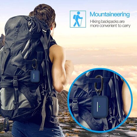 ShieldCase ShieldCase Étui silicone Airpods Pro (bleu foncé)