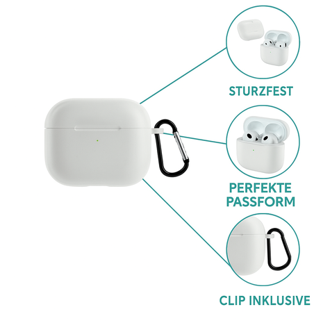 ShieldCase ShieldCase Coque silicone Airpods 4 (transparent) ShieldCase ShieldCase Coque silicone Airpods 4 (transparent)