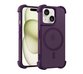 Coverzs Coque antichoc mate avec MagSafe iPhone 12 (violet) Coverzs Coque antichoc mate avec MagSafe iPhone 12 (violet)