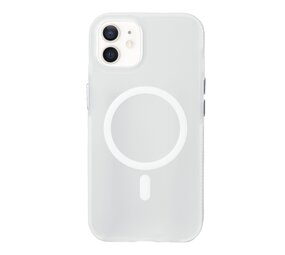 Coverzs Coque MagSafe en silicone lisse iPhone 12 (transparent) Coverzs Coque MagSafe en silicone lisse iPhone 12 (transparent)