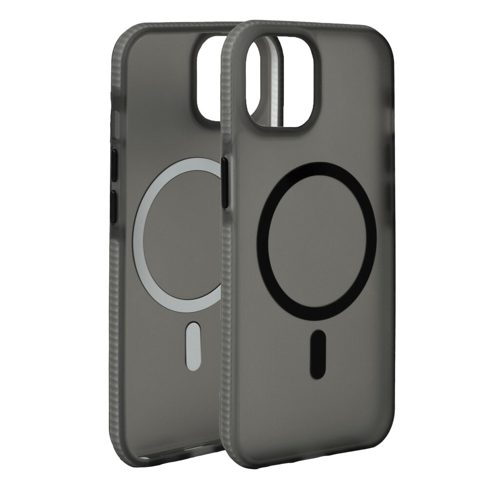 Coverzs Coverzs Coque MagSafe en silicone lisse iPhone 12 Pro Max (noir) Coverzs Coverzs Coque MagSafe en silicone lisse iPhone 12 Pro Max (noir)