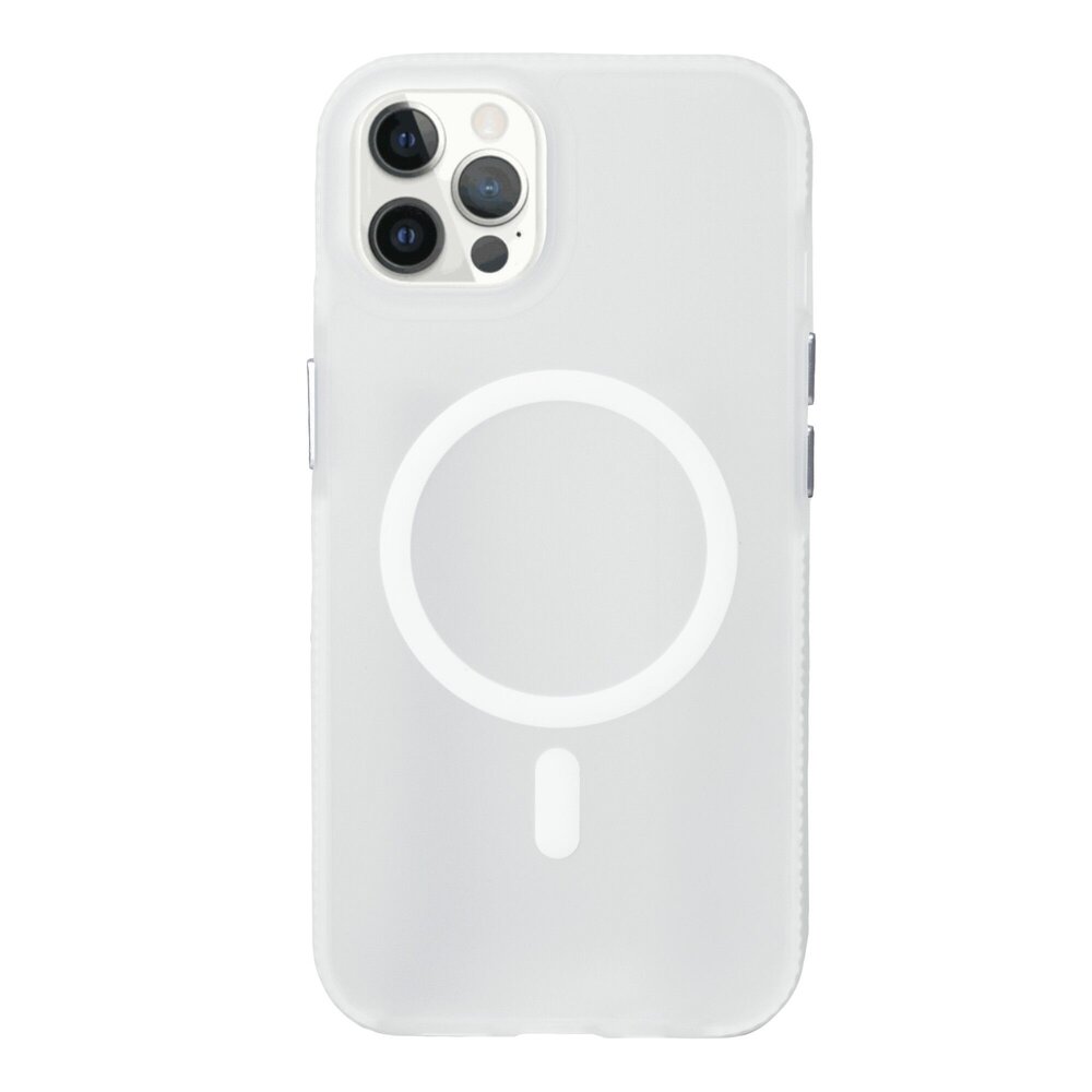 Coverzs Coverzs Coque MagSafe en silicone lisse iPhone 12 Pro Max (transparent) Coverzs Coverzs Coque MagSafe en silicone lisse iPhone 12 Pro Max (transparent)