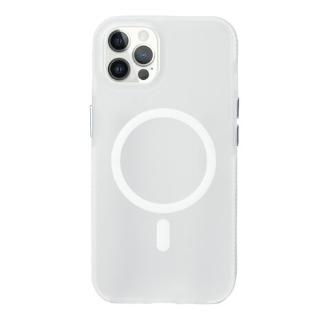 Coverzs Coverzs Coque MagSafe en silicone lisse iPhone 12 Pro Max (transparent) Coverzs Coverzs Coque MagSafe en silicone lisse iPhone 12 Pro Max (transparent)
