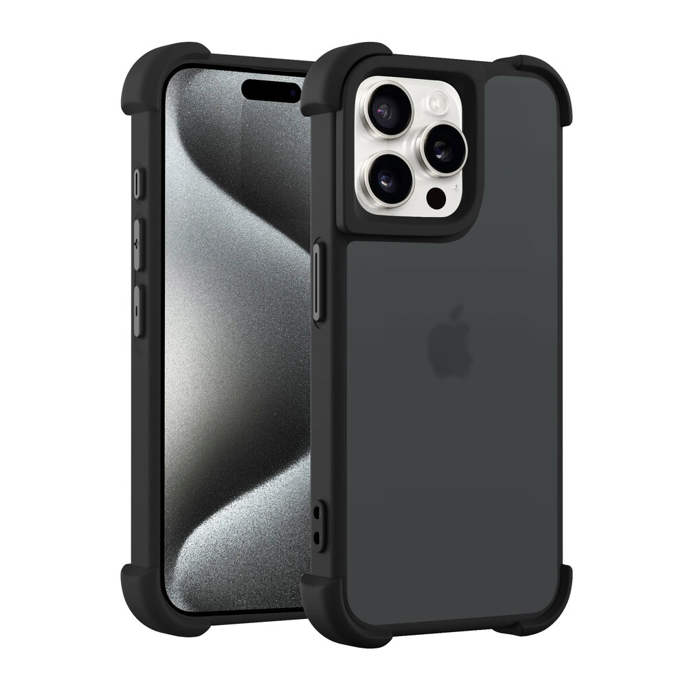 Coverzs Coverzs Coque antichoc mate iPhone 12 Pro Max (noir) Coverzs Coverzs Coque antichoc mate iPhone 12 Pro Max (noir)