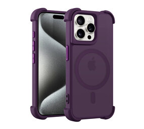 Coverzs Coque antichoc mate avec MagSafe iPhone 12 Pro Max (violet) Coverzs Coque antichoc mate avec MagSafe iPhone 12 Pro Max (violet)
