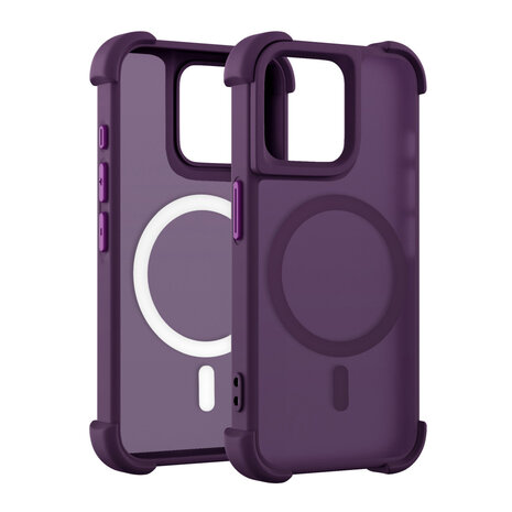 Coverzs Coverzs Coque antichoc mate avec MagSafe iPhone 12 Pro Max (violet) Coverzs Coverzs Coque antichoc mate avec MagSafe iPhone 12 Pro Max (violet)