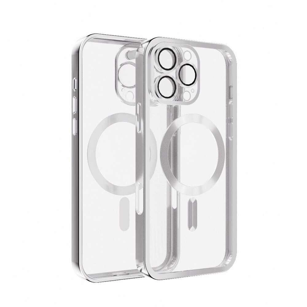 Coverzs Coverzs Coque rigide iPhone 12 Pro Max avec protection appareil photo (argent) Coverzs Coverzs Coque rigide iPhone 12 Pro Max avec protection appareil photo (argent)