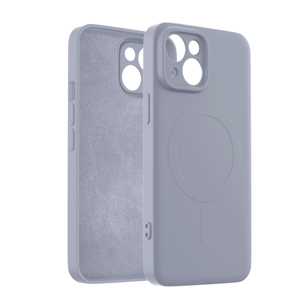 ShieldCase ShieldCase Coque arrière MagSafe en silicone iPhone 13 (lila) ShieldCase ShieldCase Coque arrière MagSafe en silicone iPhone 13 (lila)