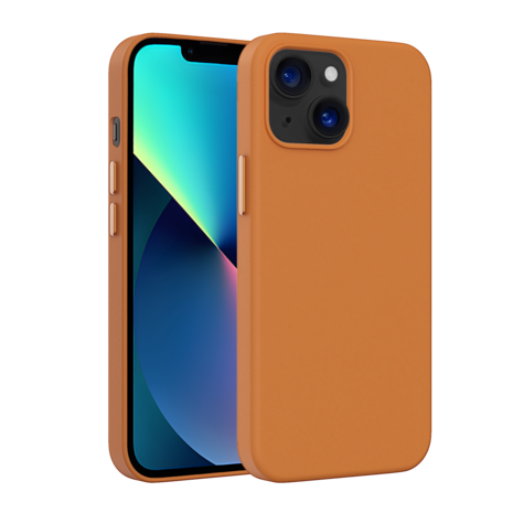 Coverzs Coverzs Coque MagSafe en cuir de luxe iPhone 13 (marron) Coverzs Coverzs Coque MagSafe en cuir de luxe iPhone 13 (marron)