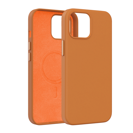 Coverzs Coverzs Coque MagSafe en cuir de luxe iPhone 13 (marron) Coverzs Coverzs Coque MagSafe en cuir de luxe iPhone 13 (marron)