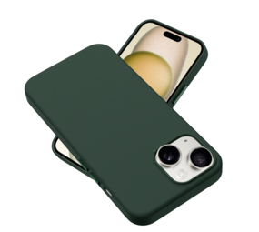Coverzs Coque MagSafe en cuir de luxe iPhone 13 (vert foncé) Coverzs Coque MagSafe en cuir de luxe iPhone 13 (vert foncé)