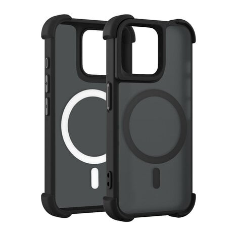 Coverzs Coverzs Coque antichoc mate iPhone 13 Pro avec MagSafe (noir) Coverzs Coverzs Coque antichoc mate iPhone 13 Pro avec MagSafe (noir)