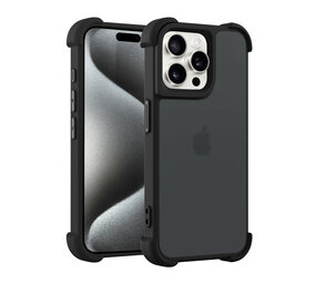 Coverzs Coque antichoc mate iPhone 13 Pro (noir)