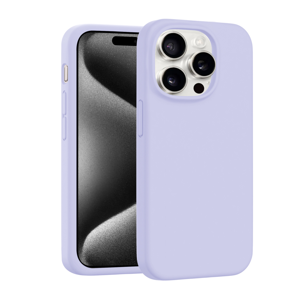 Coverzs Coverzs Coque de luxe en silicone iPhone 13 Pro (violet)