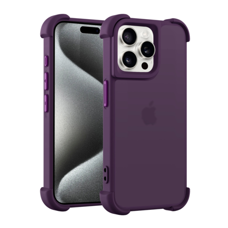 Coverzs Coverzs Coque antichoc mate iPhone 13 Pro Max (violet)
