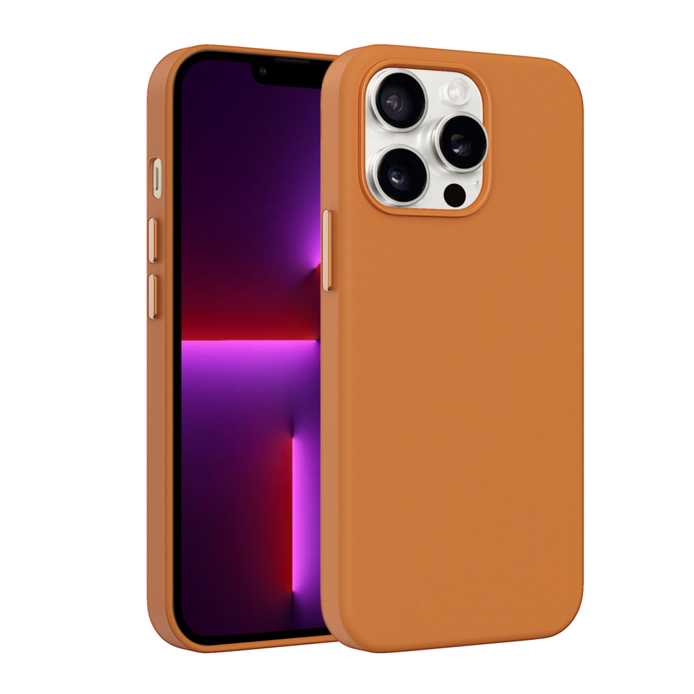 Coverzs Coverzs Coque MagSafe en cuir de luxe iPhone 13 Pro Max (marron) Coverzs Coverzs Coque MagSafe en cuir de luxe iPhone 13 Pro Max (marron)