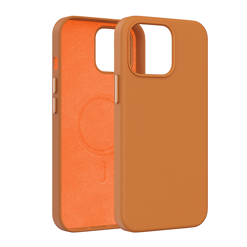 Coverzs Coverzs Coque MagSafe en cuir de luxe iPhone 13 Pro Max (marron) Coverzs Coverzs Coque MagSafe en cuir de luxe iPhone 13 Pro Max (marron)