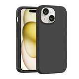 Coverzs Coque de luxe en silicone iPhone 14 (noir)
