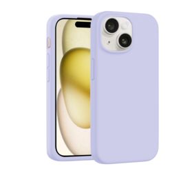 Coverzs Coque MagSafe en silicone de luxe iPhone 14 (violet)