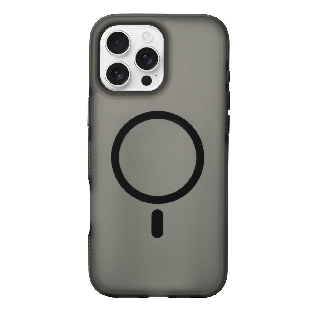 Coverzs Coverzs Coque MagSafe en silicone lisse iPhone 14 Pro (noir)