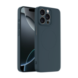 ShieldCase Coque arrière MagSafe en silicone iPhone 14 Pro Max (bleu foncé)